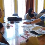 Kabid Trantibum POL PP Lebong Bambang Ariyanto bersama Wali / orang tua pelajar