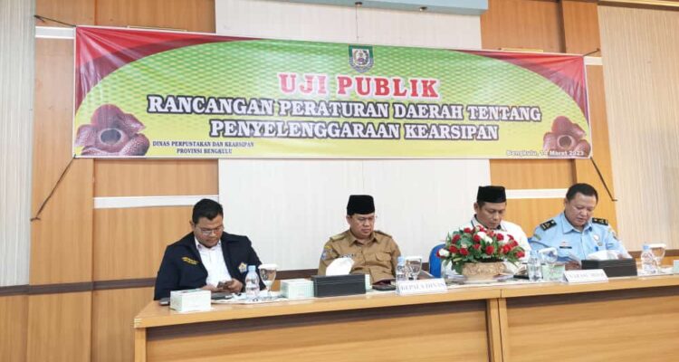 Uji Publik Raperda Kearsipan