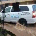 Menjelang Buka Puasa  Banjir Masuk Permukiman Warga