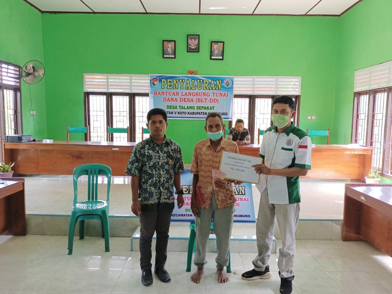 Pemerintah Desa Talang Sepakat Salurkan BLT-DD TA 2023 Kepada 21 KPM