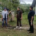 Ketua DPRD Lebong Carles Ronsen sa'at Meninjau UPTD Dijajaran Dinas Pertanian dan Perikanan Lebong