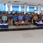 Bupati Lebong bersama wakil Bupati Drs Fahrurrozi M.Pd dan Ketua DPRD Carles Ronsen Hadiri Apel Gabungan ASN TNI/POLRI