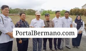 Tim Perpusnas Bersama Ka.Perpusda dan jajaran Pemkab lebong