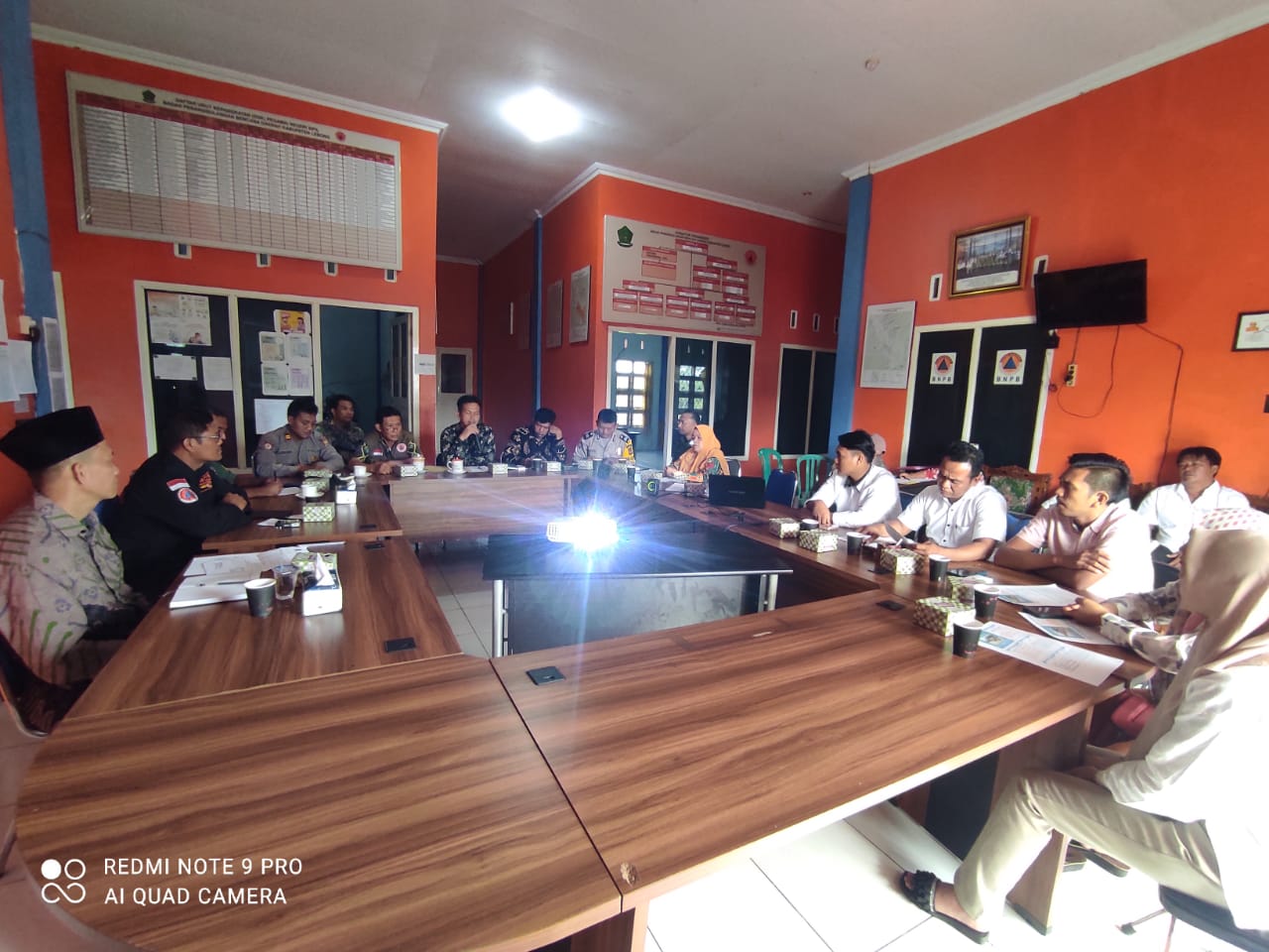 Suasana Rapat persiapan pembentuk Desatana Desa Nangai Amen kec.Lebong Utara