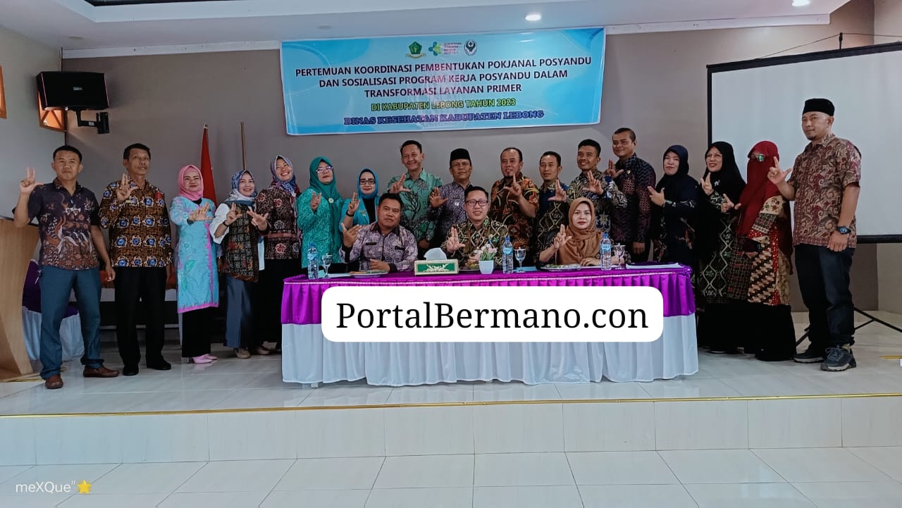 Pertemuan Pokjanal Posyandu lebong