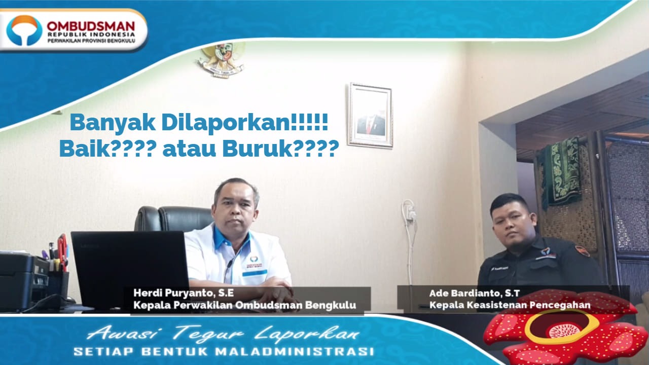 Herdi Puryanto Kepala Perwakilan Ombudsman RI Perwakilan Bengkulu 