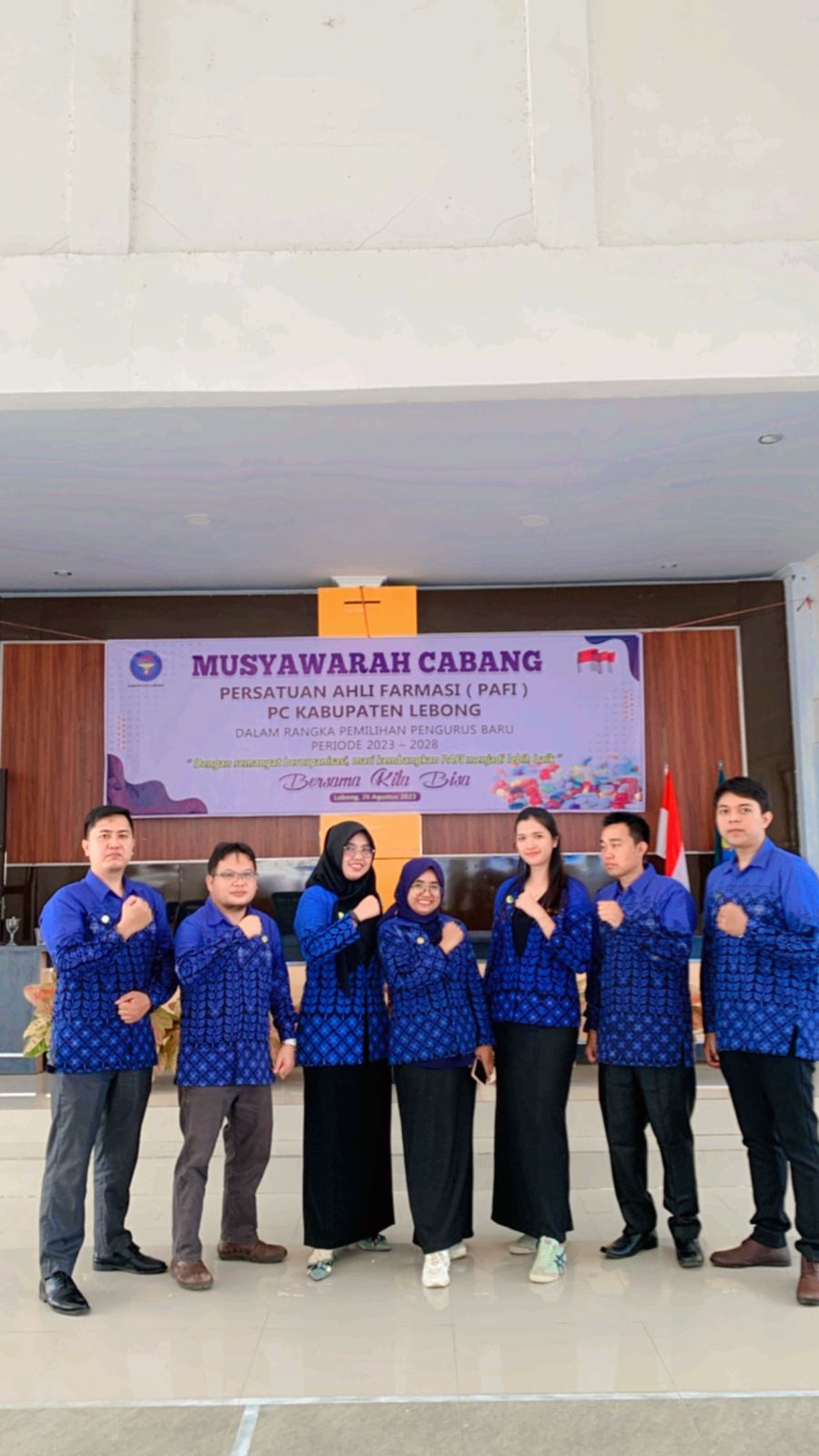 Pengurus terpilih Pafi kabupate Lebong