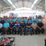 Bupati -wakil bupati lebong Kopli Ansori-Fahrurrozi mengahdiri pelatihan Stek kopi di PGE hulu Lais