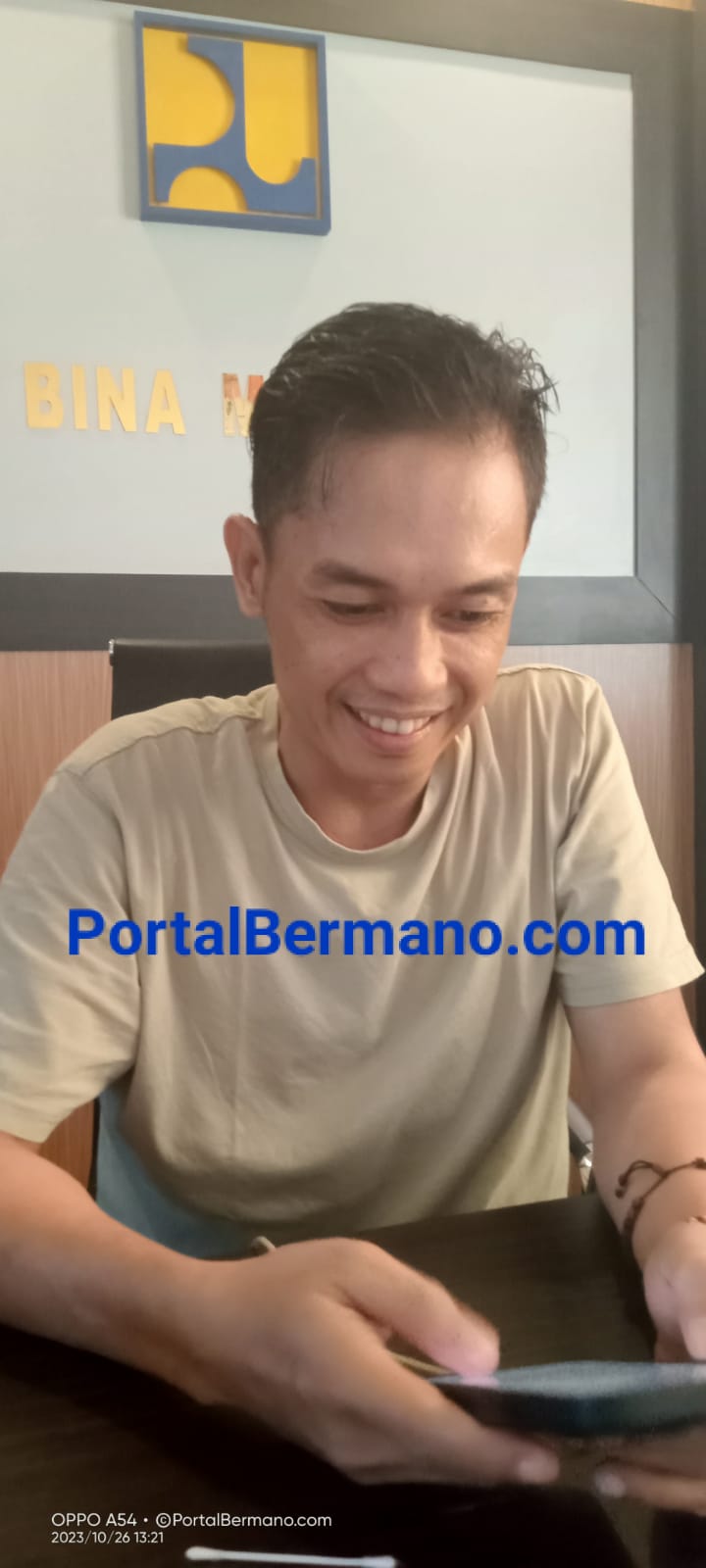 Haris Santoso ST Kabid Bina Marga PUPR-P Lebong