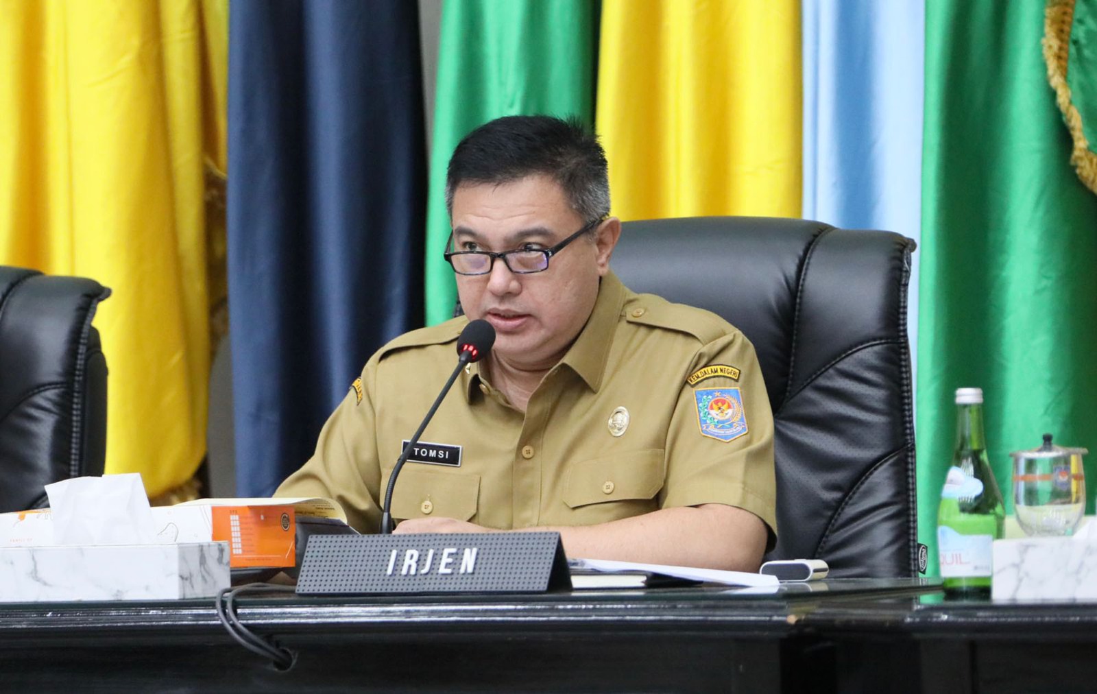 Irjen Kemendagri Drs. Tomsi Tohir Balaw,M.Si