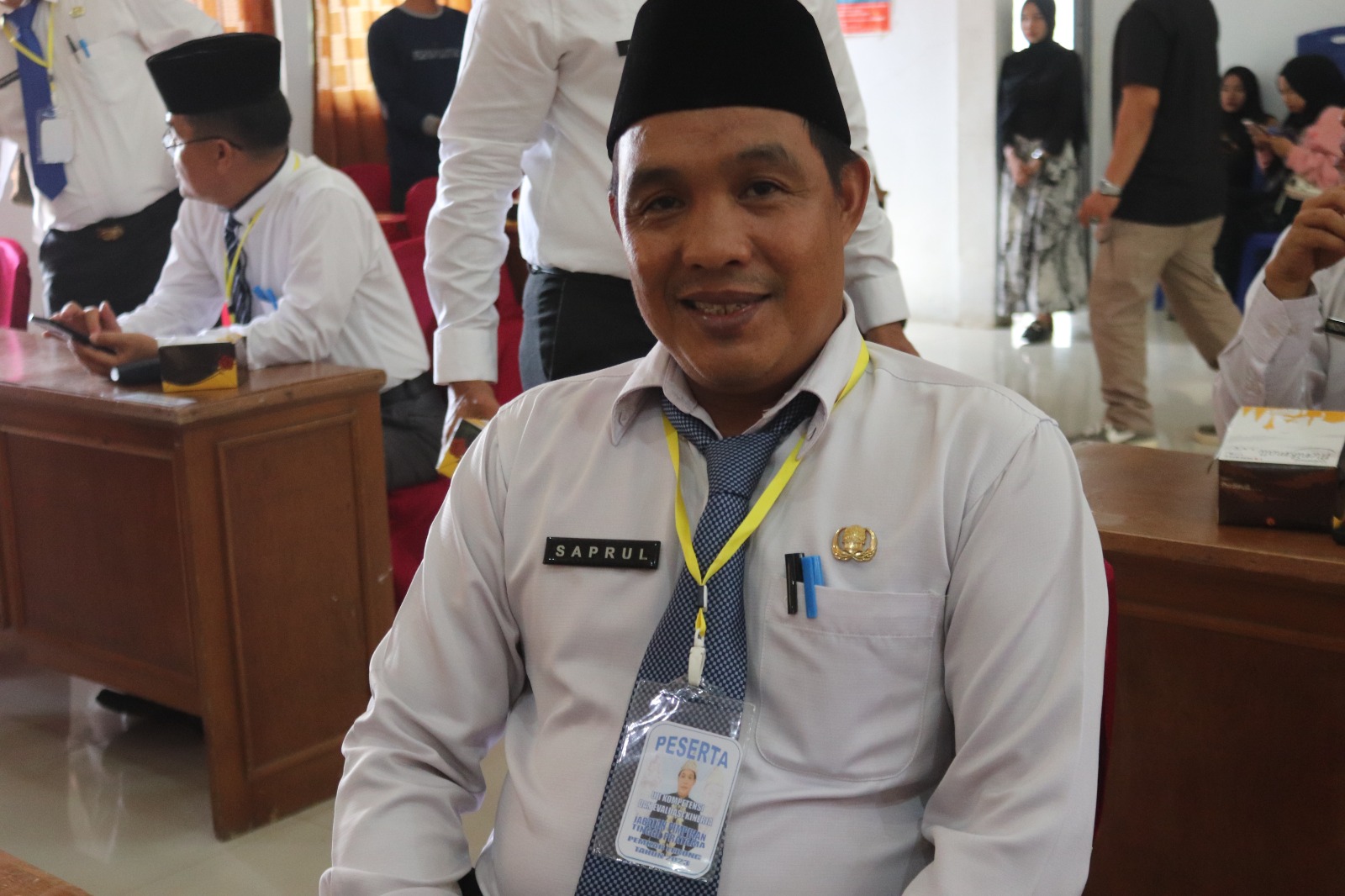 Saprul SE kepala dinas Pemberdayaan masyarakat desa (PMD) kabupaten Lebong