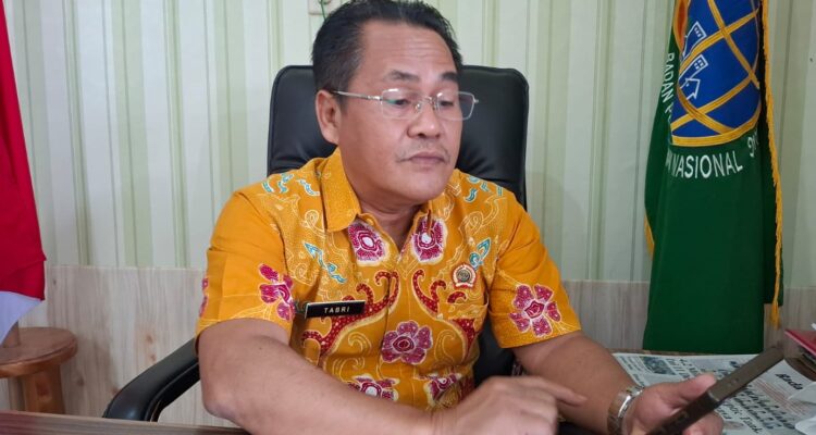 Kepala kantor Pertanhan Kabupaten Lebong Tabri.SoS.,ST