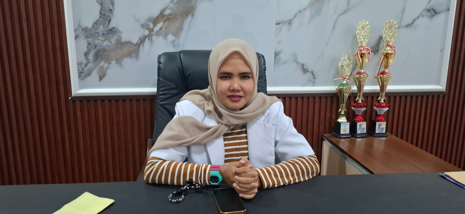 Plt direktur RSUD Lebong dr Eni Efriyani