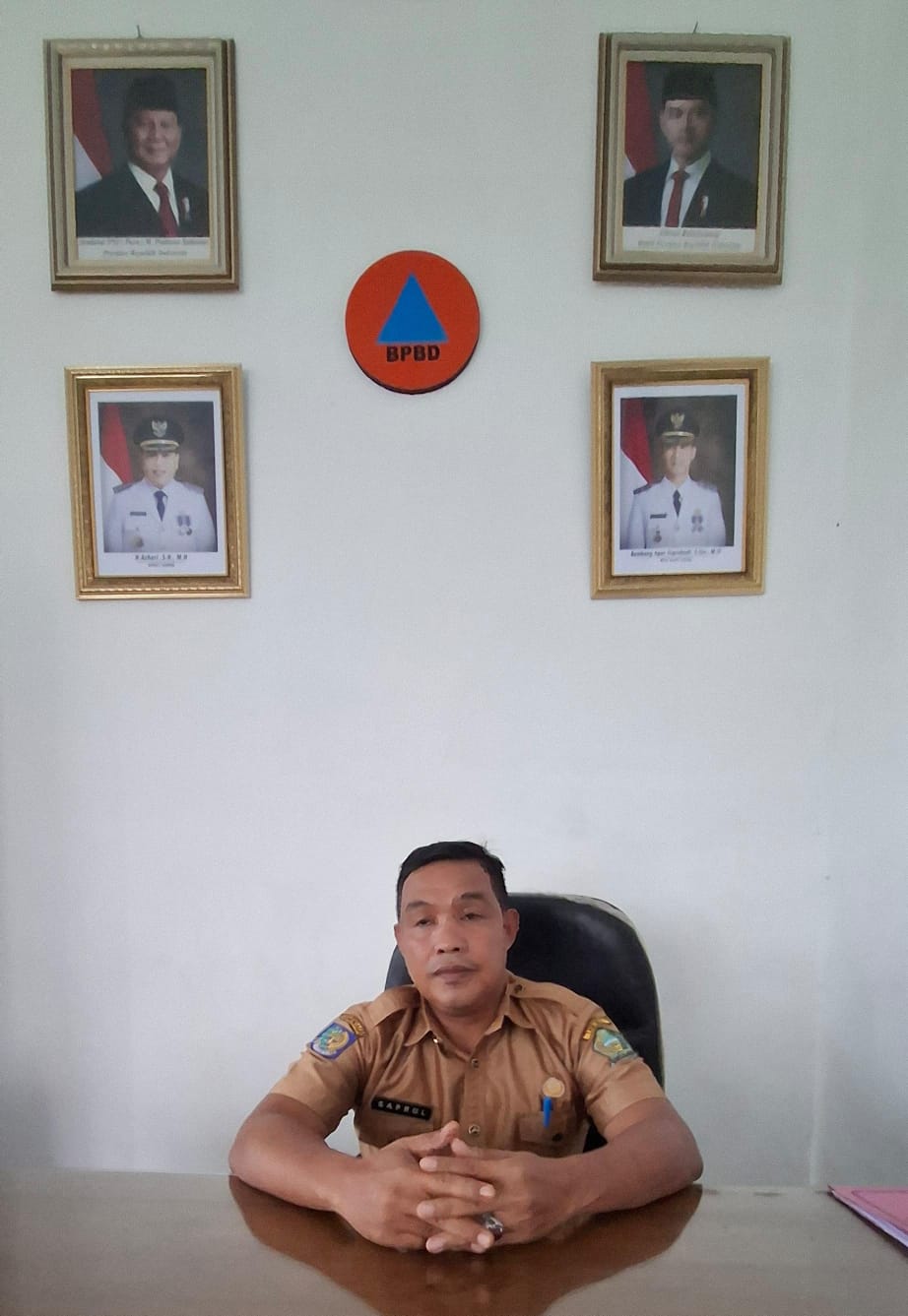Syaprul, SE., Kalaks BPBD Kabupaten Lebong