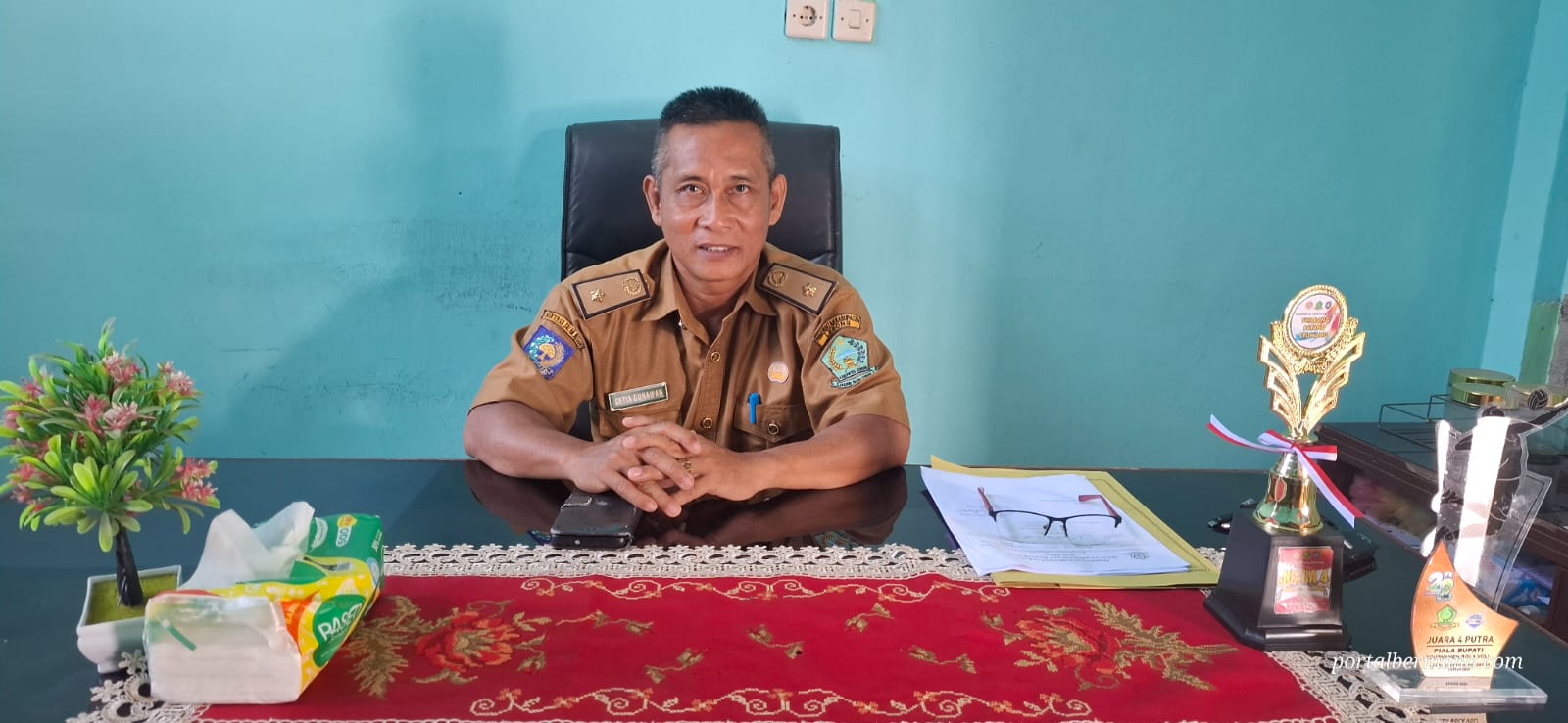 Plt kadis PMD kabupaten Lebong Setia Gunawan,S.Sos.,MSi