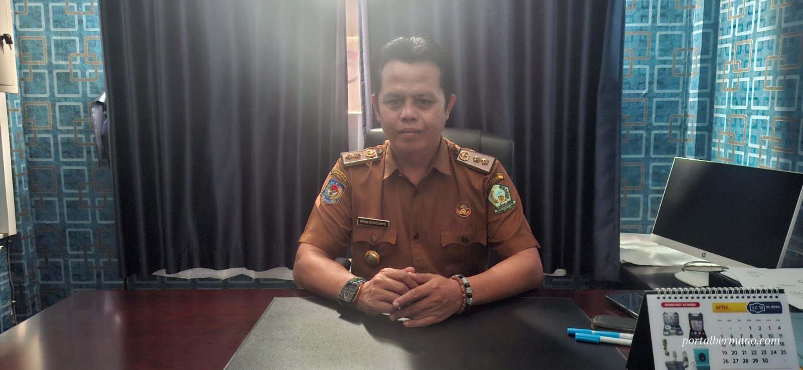 Epan Gustanto,SP Kadisnakertrans kabupaten Lebong