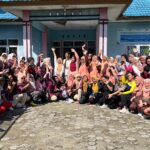 Peserta senam bersama DWP DKP Lebong hari kartini 2026