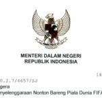 mendagri Nobar Piala dunia 2026